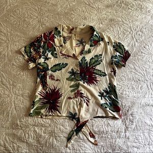 4 for 15$✨ Japna crop Hawaiian top